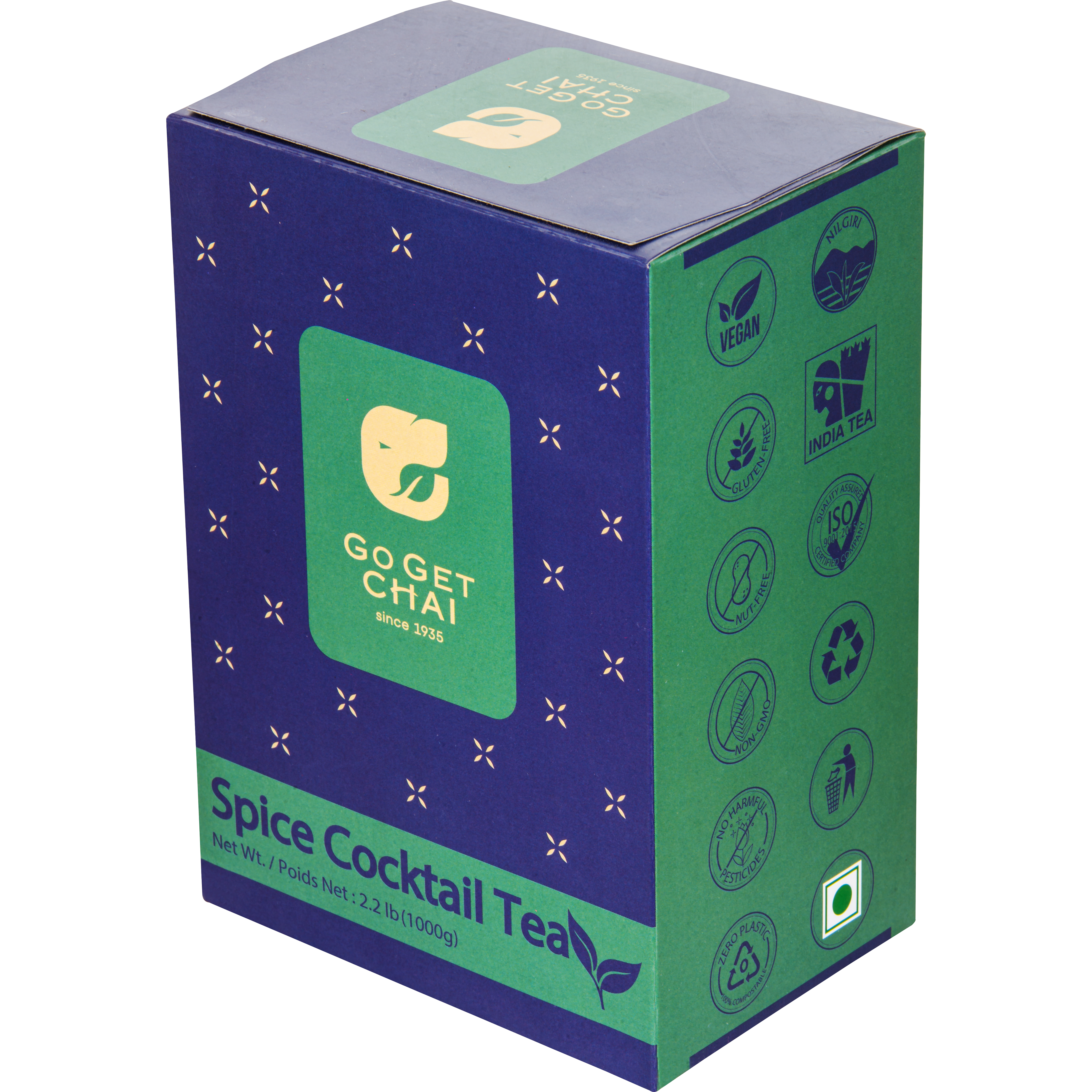 Black tea naturally flavored with Spices