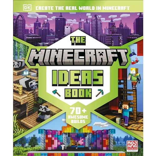 The Minecraft Ideas Book: Create the Real World in Minecraft [Hardcover]