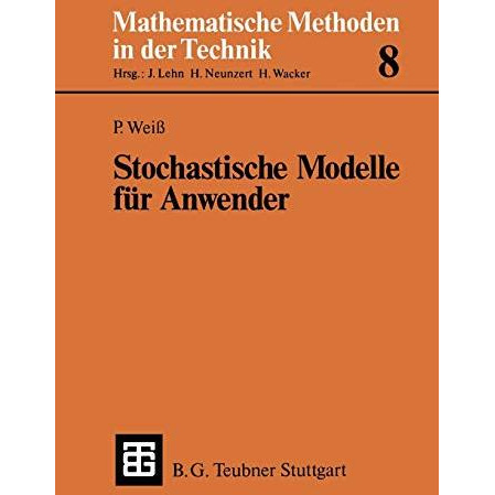Stochastische Modelle f?r Anwender [Paperback]