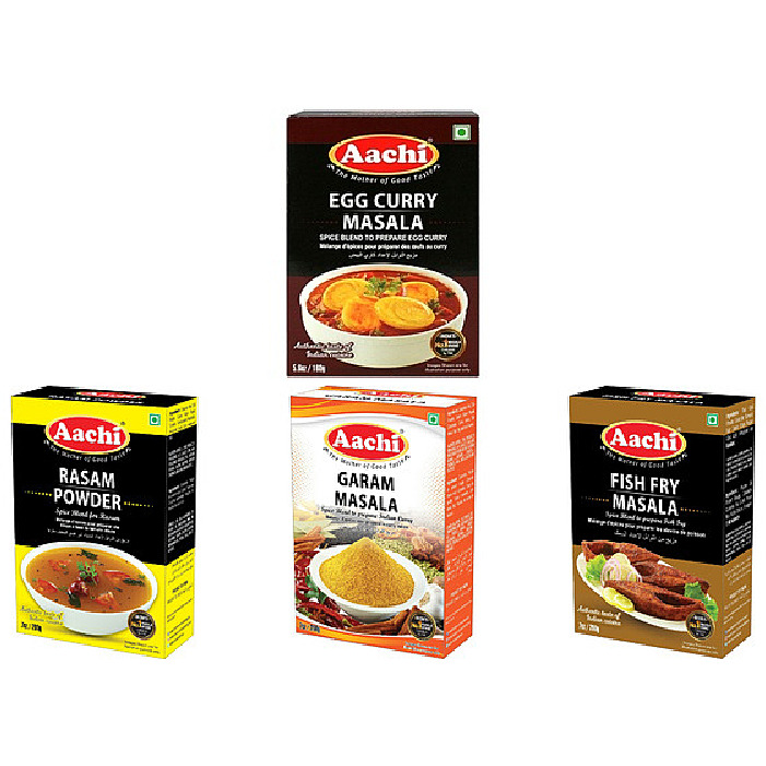 Aachi Spices Variety Pack - 4 Items