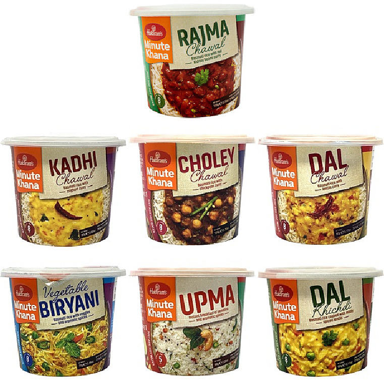 Haldiram's Minute Khana Variety Pack - 7 Items