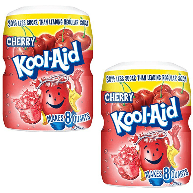 Kool-Aid Cherry Soft Drink Mix 19oz -Pack of 2-