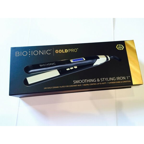 Bio Ionic GoldPro Smoothing  Styling Iron 1