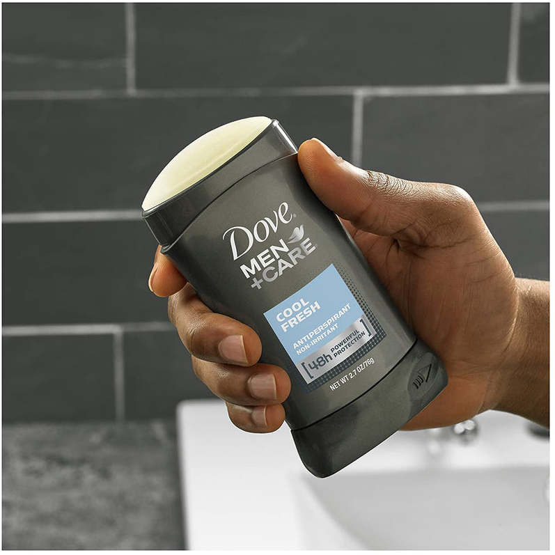 Dove Men Care Antiperspirant Deodorant Stick, Cool Fresh, 50ml - Pack of 6