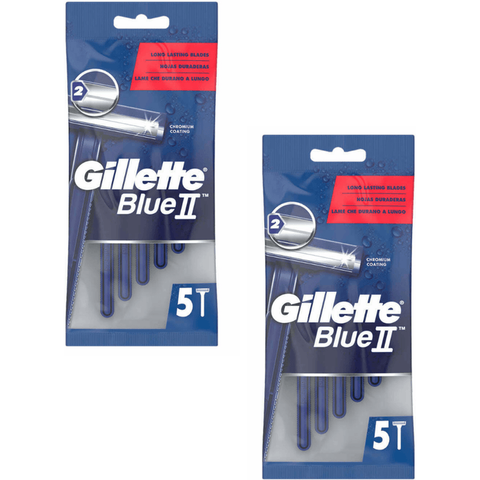 Gillette Blue II Disposable Razor Count - Pack of 2