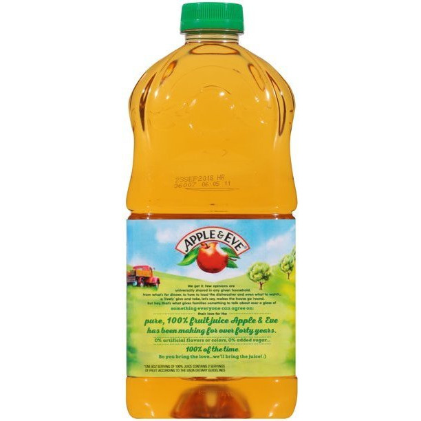 Apple  Eve 100% Apple Juice 64oz