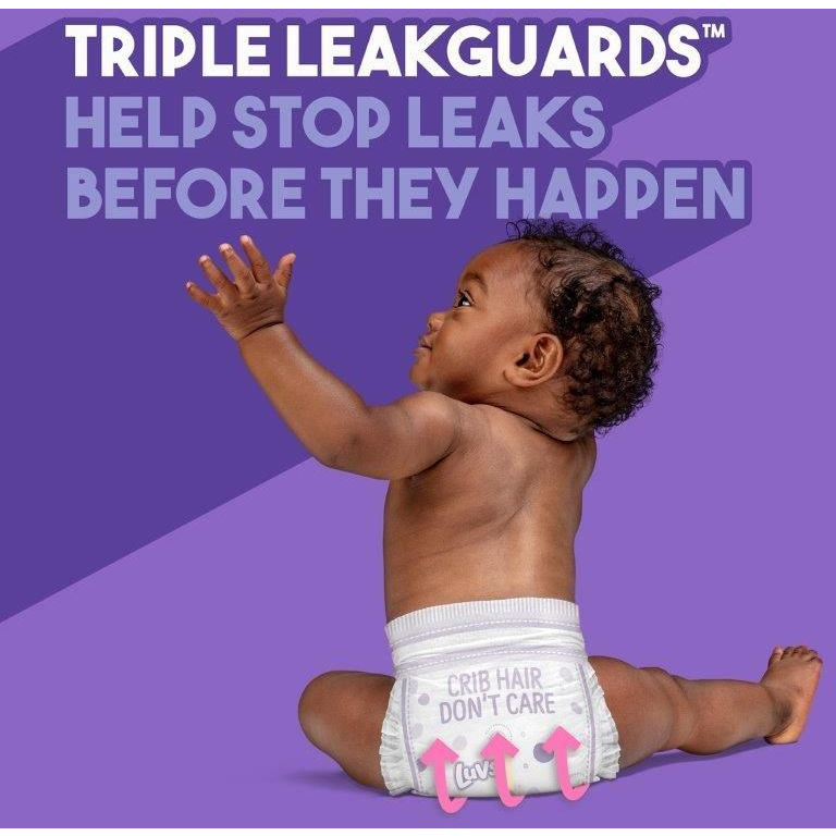 Luvs Pro Level Leak Protection Diapers, Size 2 - 40 Count