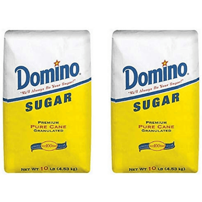 Domino Granulated Pure Cane White Sugar 4lb - Pack of 2