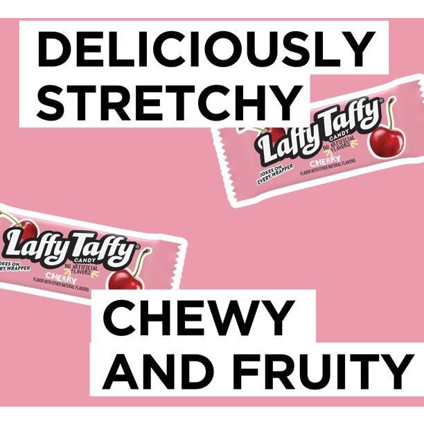 Laffy Taffy Cherry Candy - 145 Count