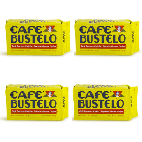 Cafe Bustelo Espresso Ground Coffee 10oz - 4 Pack