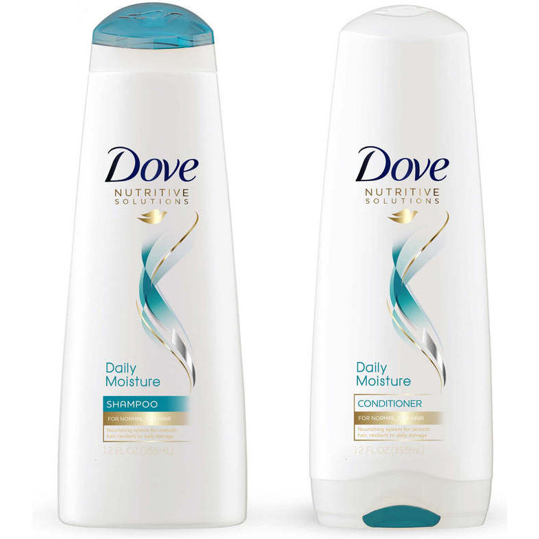 Dove Daily Moisture Nutritive Solutions Shampoo and Conditioner 12 fl oz