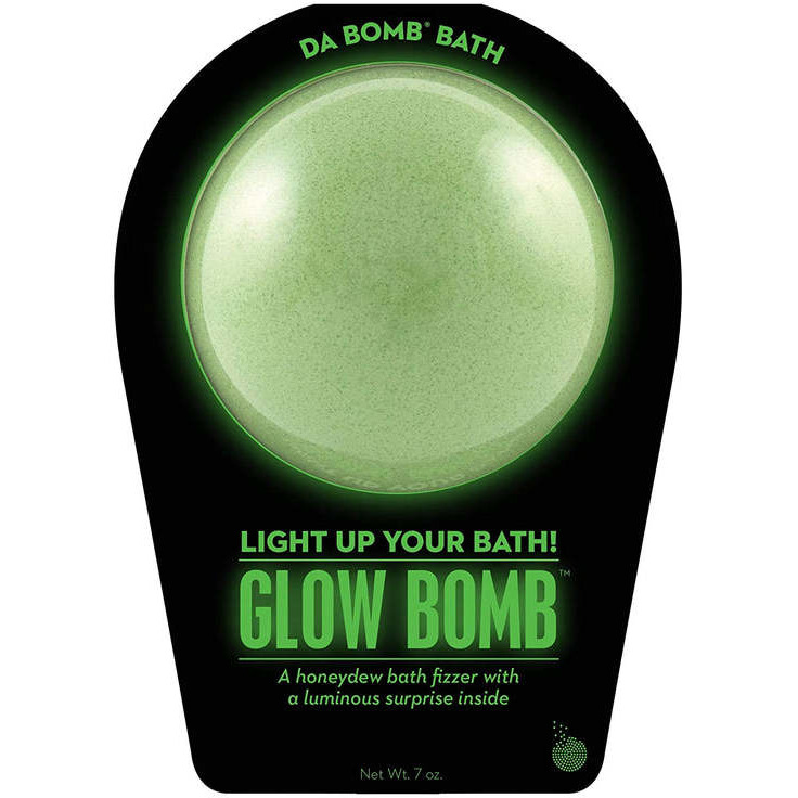 Da Bomb Glow Bath, Green, Honeydew , 7oz