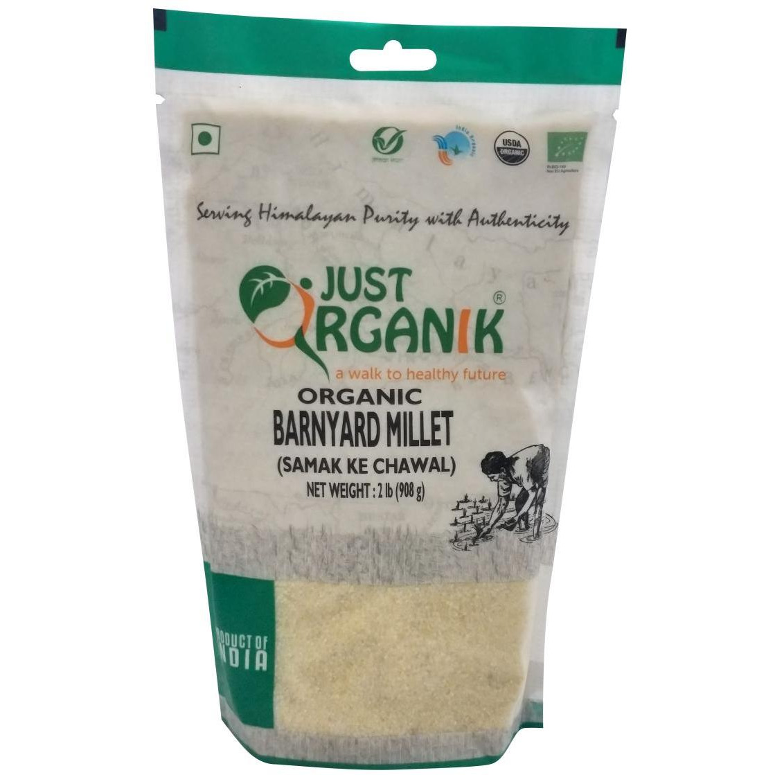 Just Organik - Organic Barnyard Millet  2 lbs