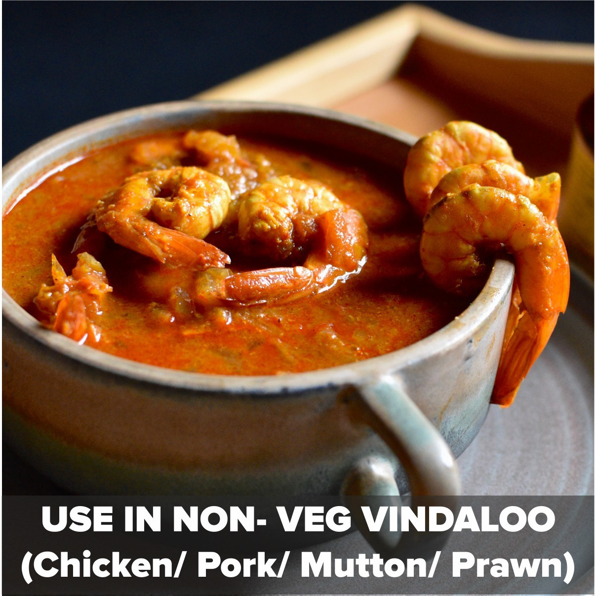 EL The Cook Goa Vindaloo Marinade, CONCENTRATE PASTE, Spicy & Tangy Indian Meat Marinade, 3 pack x 1.7oz, Vegetarian, Gluten Free (Flavor Vindaloo - 3 Pack)