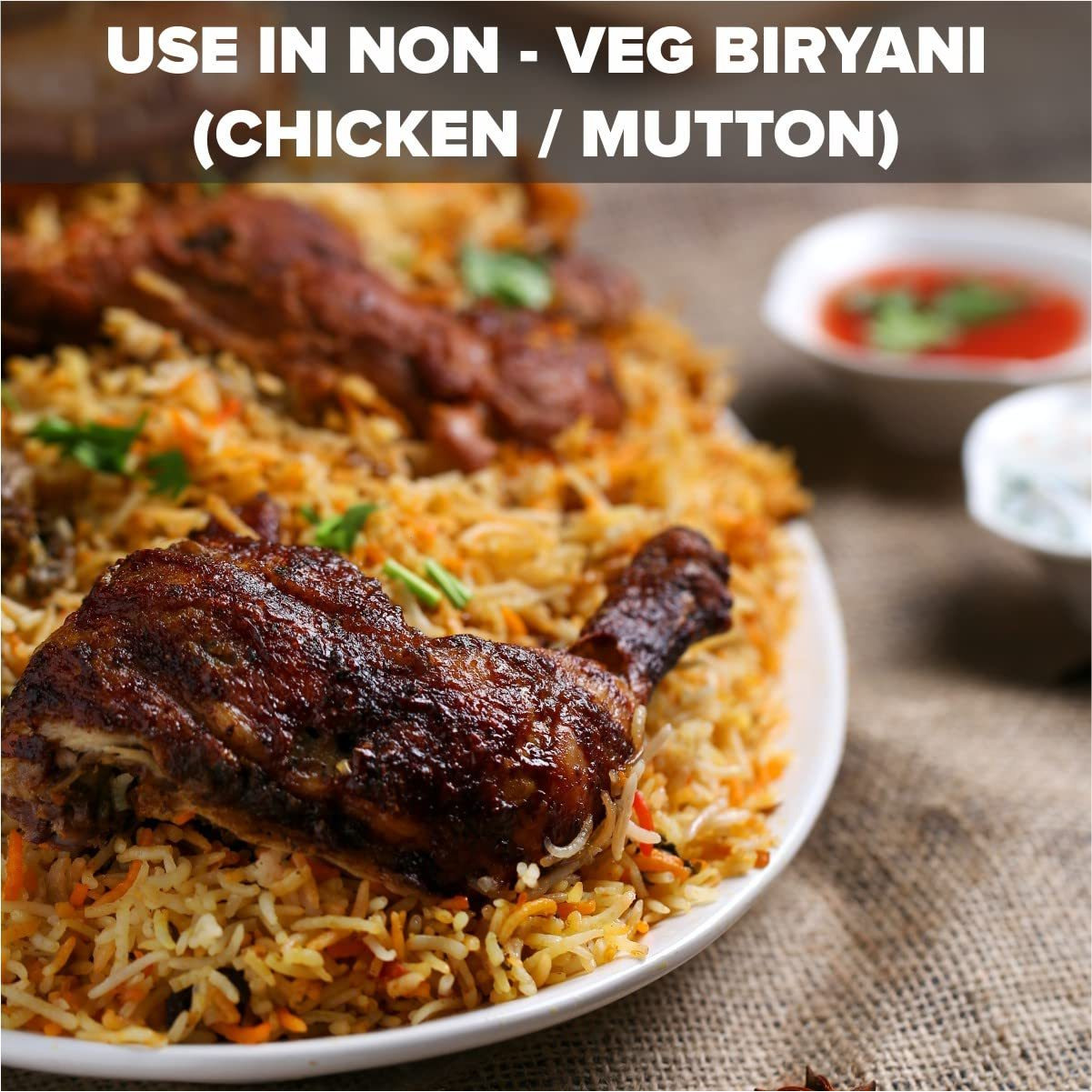 EL The Cook Nizami Biryani Marinade, CONCENTRATE PASTE, Rich & Aromatic Indian Meat Marinade, 3 pack x 1.7oz, Vegetarian, Gluten Free (Flavor Nizami Biryani - 3 Pack)
