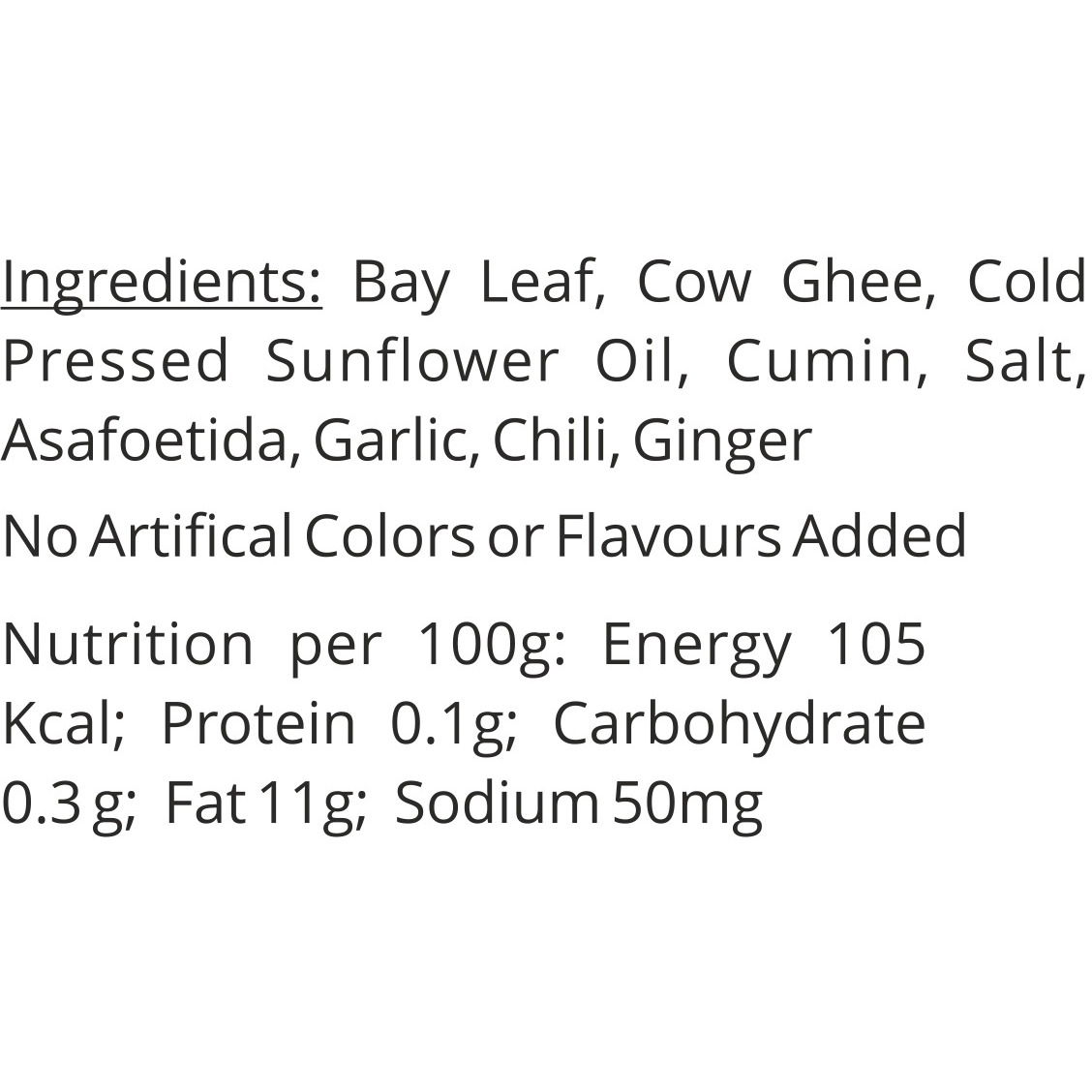 EL The Cook Ready-to-Use Ghee Tadka(CONCENRATED Whole Spice Tempering) for Jeera/Cumin Rice, Indian Rice Seasoning, Super Saver Jar Pack, 6.34oz, Vegetarian, Gluten-Free (Flavor Jeera Rice)