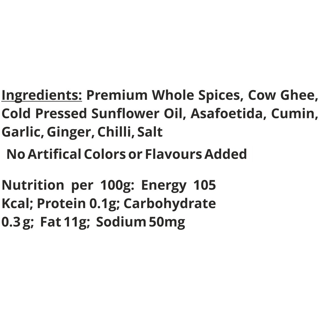 EL The Cook Ready-to-Use Ghee Tadka(CONCENRATED Whole Spice Tempering) for Pulao, Indian Rice Seasoning, Super Saver Jar Pack, 6.34oz, Vegetarian, Gluten-Free (Flavor Pulao Rice)