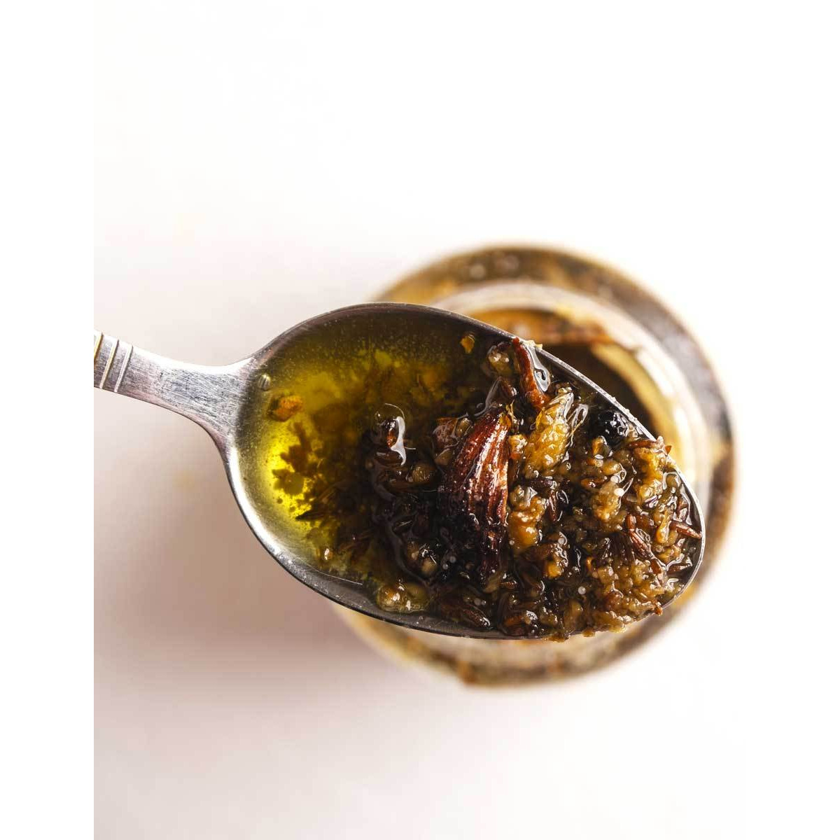 EL The Cook Ready-to-Use Ghee Tadka(CONCENRATED Whole Spice Tempering) for Pulao, Indian Rice Seasoning, Super Saver Jar Pack, 6.34oz, Vegetarian, Gluten-Free (Flavor Pulao Rice)