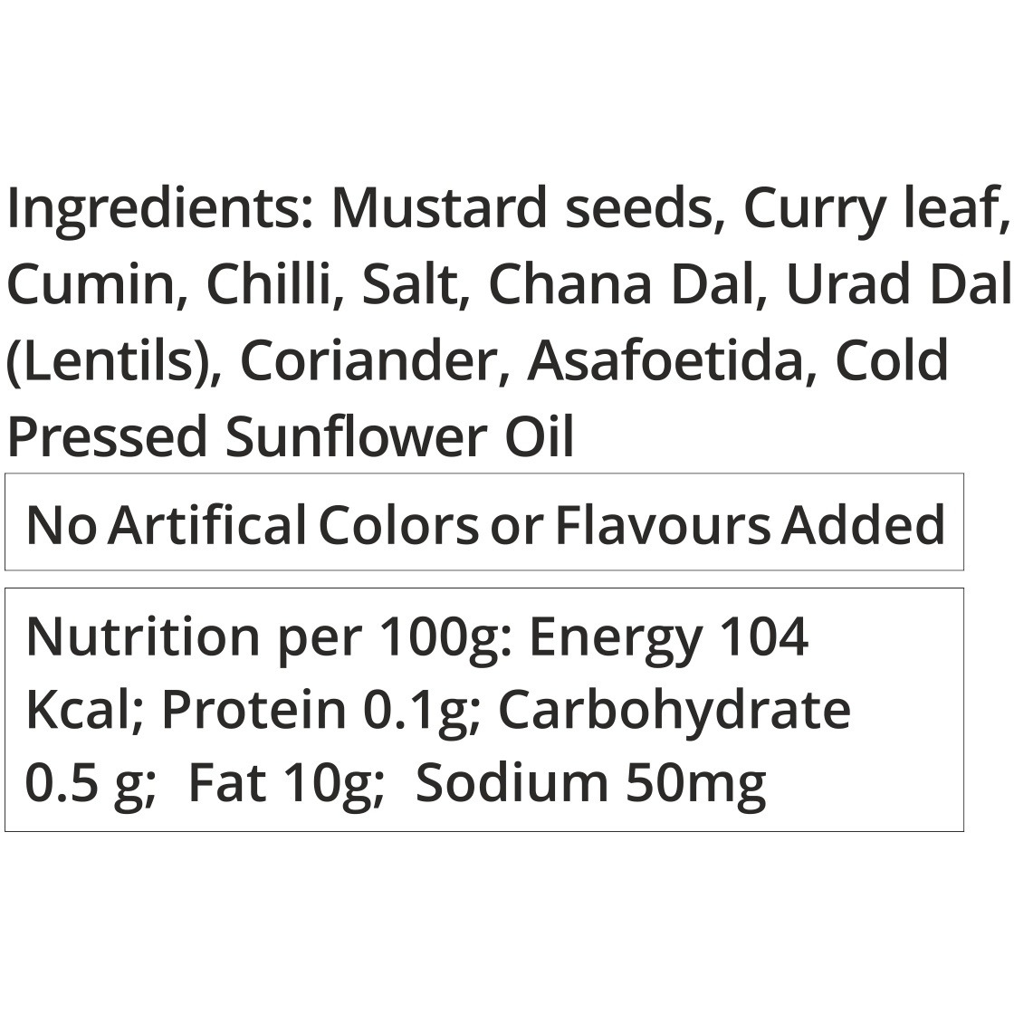 EL The Cook Ready-to-Use Tadka(CONCENRATED  Whole Spice Tempering) for Curd Rice, Indian Rice Seasoning, Super Saver Jar Pack, 6.34oz, Vegan, Gluten-Free (Flavor Curd Rice)