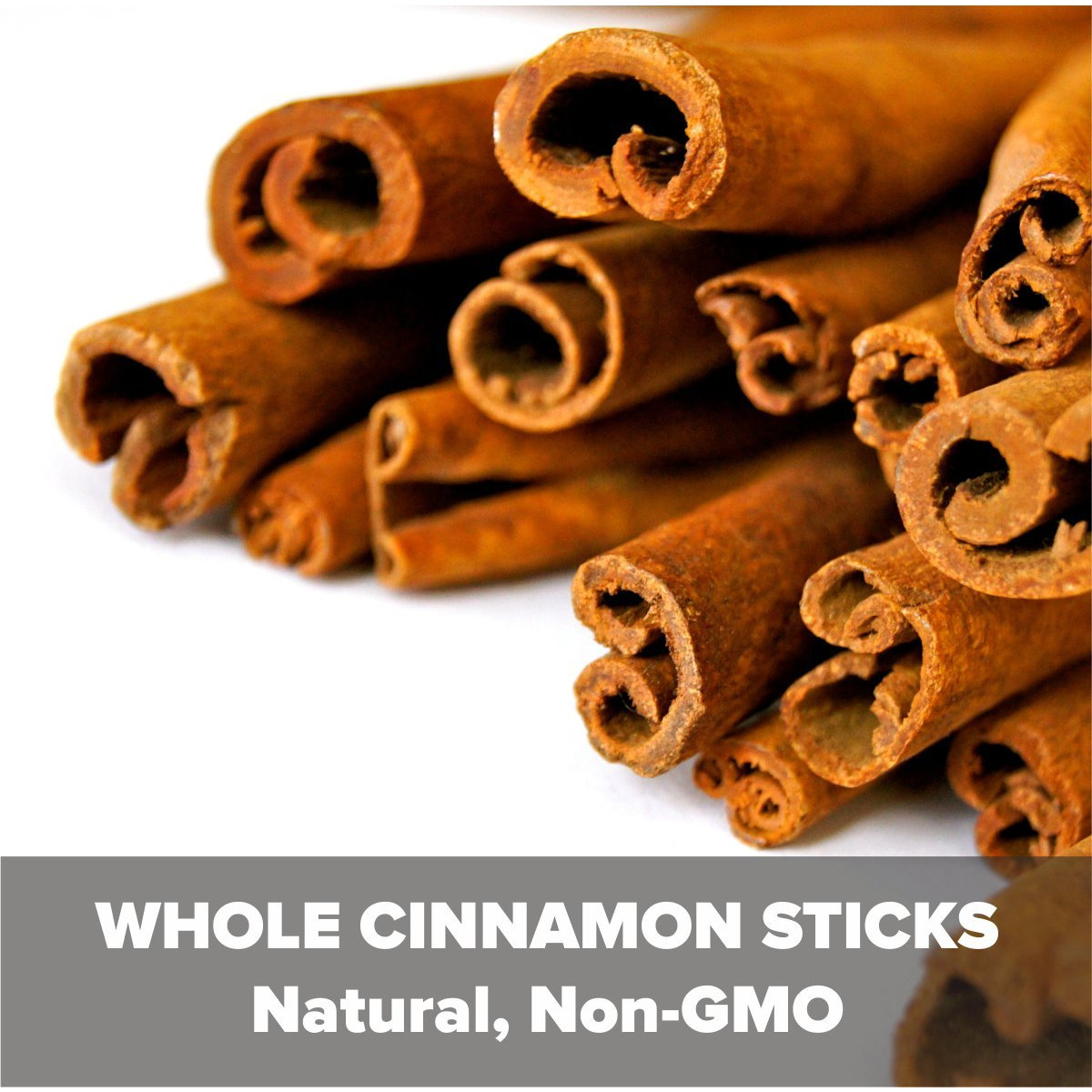 EL The Cook Whole Cinnamon Sticks | Aromatic Indian Spice | Natural, Vegan, Gluten Free, NON-GMO, Resealable Bag | Ideal for Indian, Asian Cooking, Tea, Coffee, Baking & Mulling Wine | 3.5oz (100gm) (Flavor: Cinnamon Sticks)