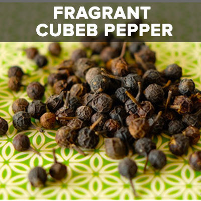 EL The Cook Whole Cubeba/Kababchini | Aromatic Indian Spice | Natural, Vegan, Gluten Free, NON-GMO, Resealable Bag | Ideal for Indian, Asian Cooking & Rice Dishes | 1.7oz (50gm) (Flavor Cubeba/Kababchini)