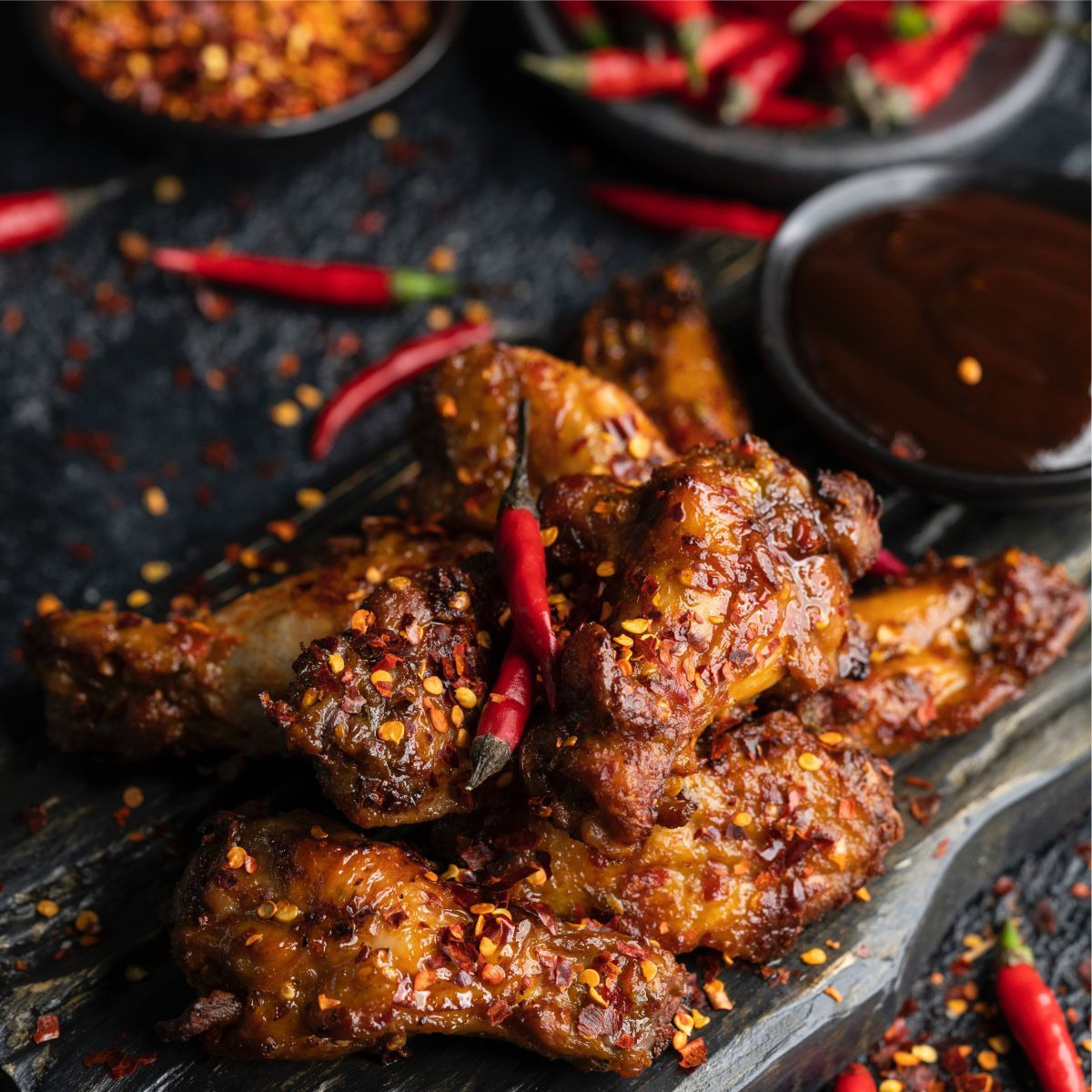EL The Cook Whole Dried Red Chili Peppers | Spicy Hot Chilli | Natural, Vegan, No Colors, Gluten Free, NON-GMO | Resealable Bag, Sun-Dried | Ideal for Asian, Thai, Indian, Mexican | 7oz (2 x 100gm) (Flavor Spicy Red Chilly)