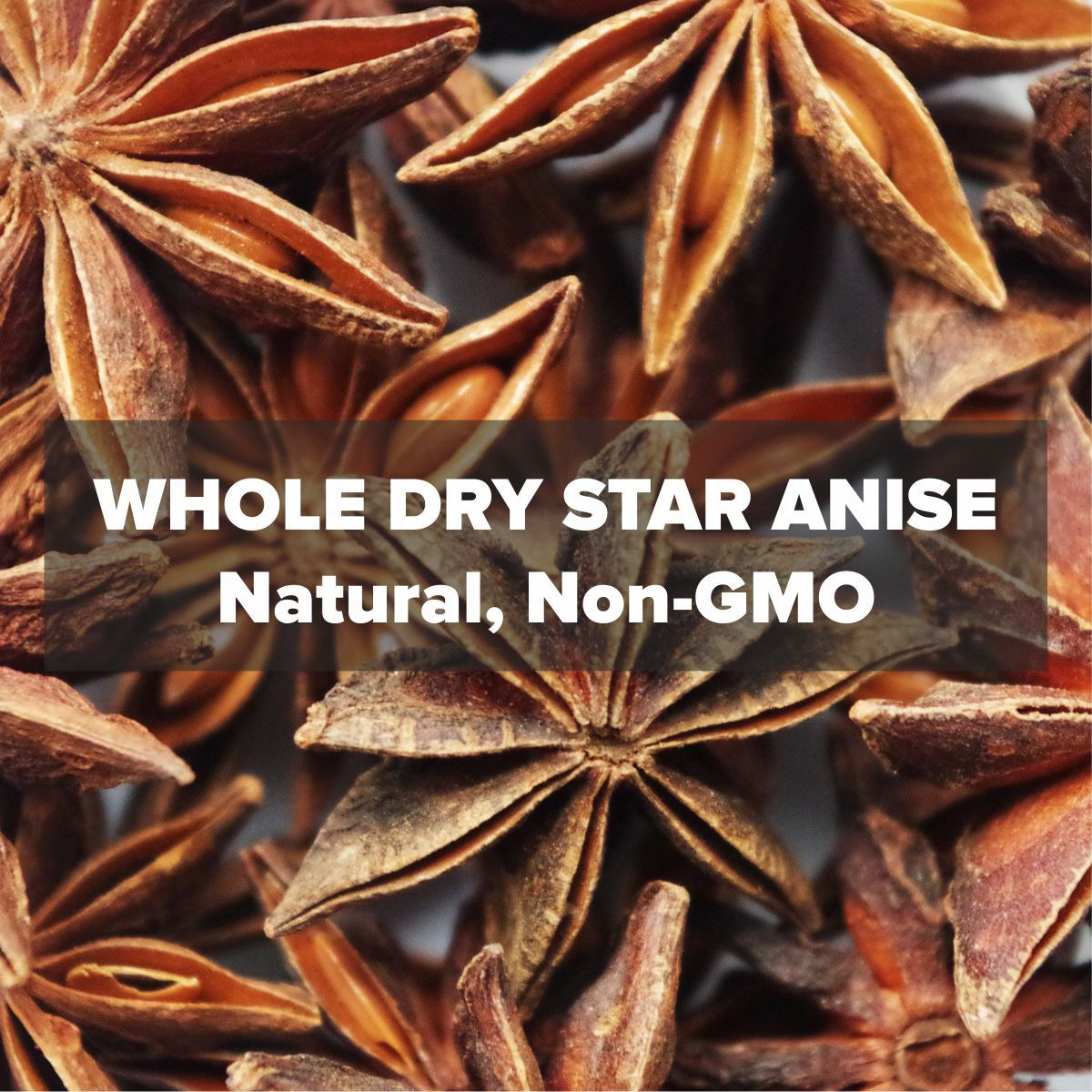 EL The Cook Whole Star Anise | Aromatic Indian Spice | Natural, Vegan, Gluten Free, NON-GMO | Resealable Bag, Sun-Dried | Ideal for Chinese, Indian Cooking, Tea, Baking & Mulling Wine | 2.8oz (80gm) (Flavor Star Anise)