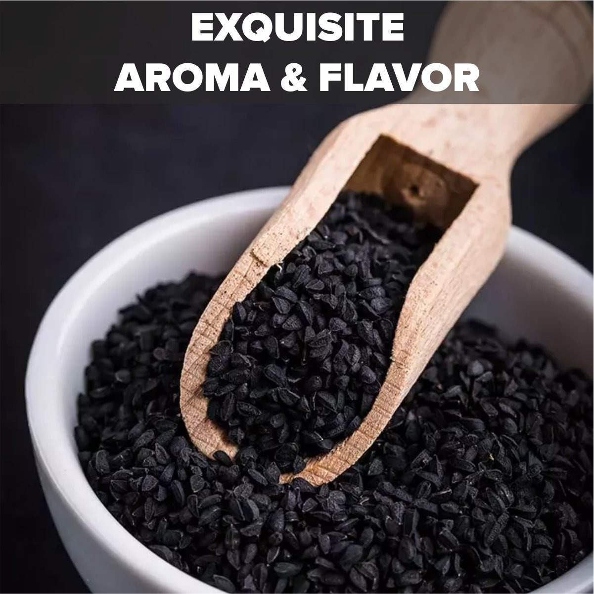 EL The Cook Whole Black Cumin/Kalongi | Aromatic Indian Spice | Natural, Vegan, No Colors, Gluten Free, NON-GMO | Resealable Bag | Ideal for Asian, Thai, Indian, Mexican | 3.5oz (100gm) (Flavor Black Cumin/ Kalongi)