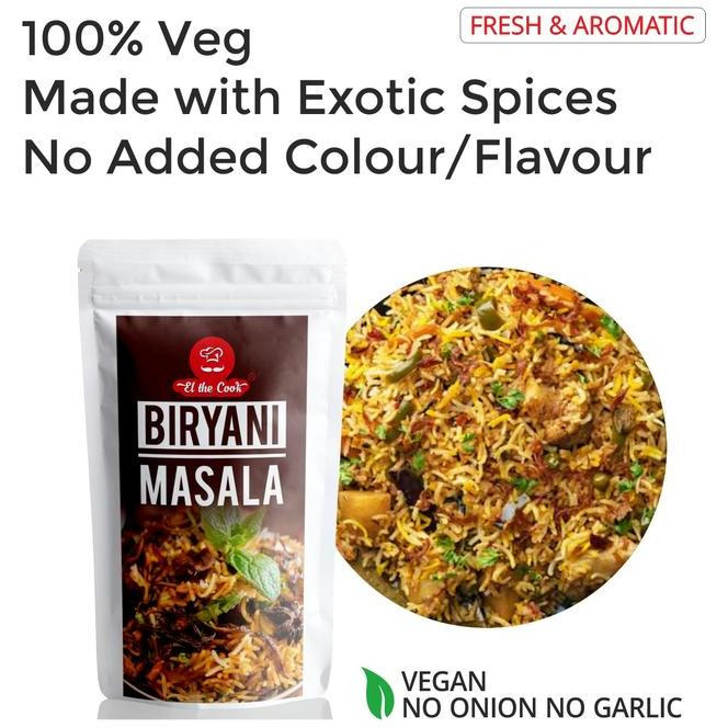 El The Cook Royal Biryani Masala, Premium Indian Spice Blend, For Biryani & Indian Rice Dishes, 2.82oz, Vegan, Gluten-Free (Flavor: Biryani Masala)