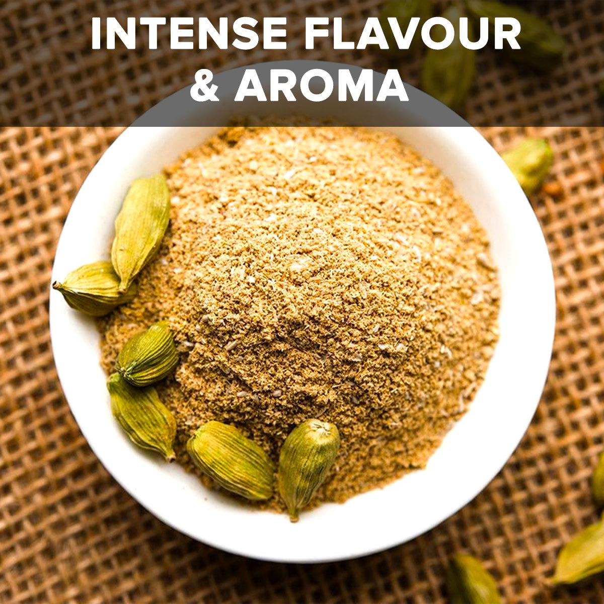 EL The Cook Green Cardamom Powder | Aromatic Indian Spice | Natural, Vegan, Gluten Free, NON-GMO, Resealable Bag | Ideal for Indian, Middle-Eastern Cooking, Tea, Baking & Desserts | 1.7oz (50gm) (Flavor Green Cardamom)