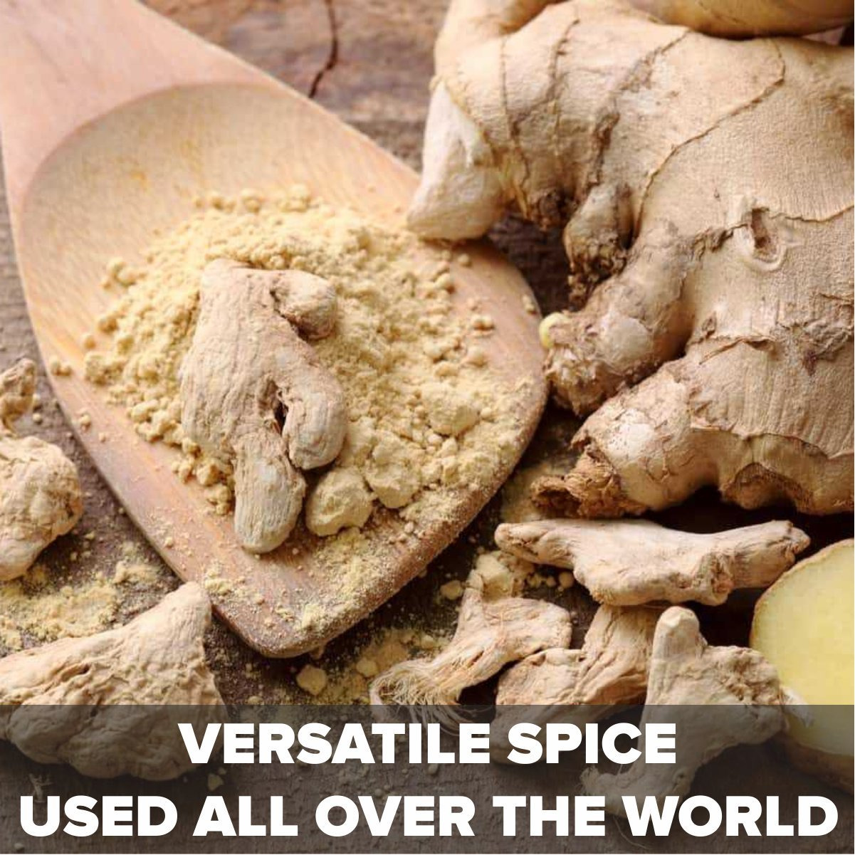 EL The Cook Ginger Powder | Aromatic Indian Spice | Natural, Vegan, Gluten Free, NON-GMO, Resealable Bag | Ideal for Indian, Asian Cooking, Tea, Coffee, Baking & Mulling Wine | 1.7oz (50gm) (Flavor Ginger Powder)