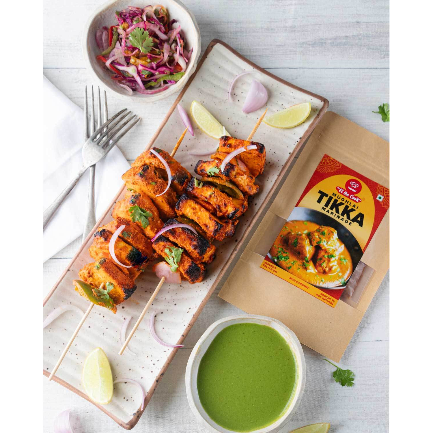 El The Cook Combo Packs (Flavor Pan-Asian Curry Paste - Indian + Thai (15 pack))