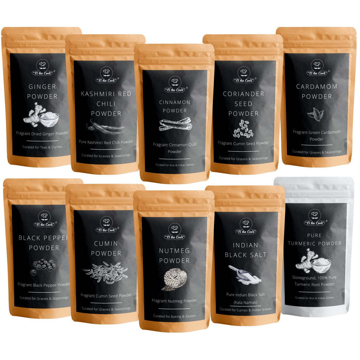 El The Cook Combo Packs (Flavor Exotic Spices (10 Pack))