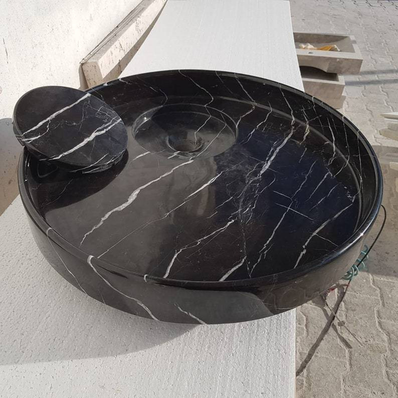 Marble washbasin /  Natural Stone Luxury wash basin / Marble countertop basin
