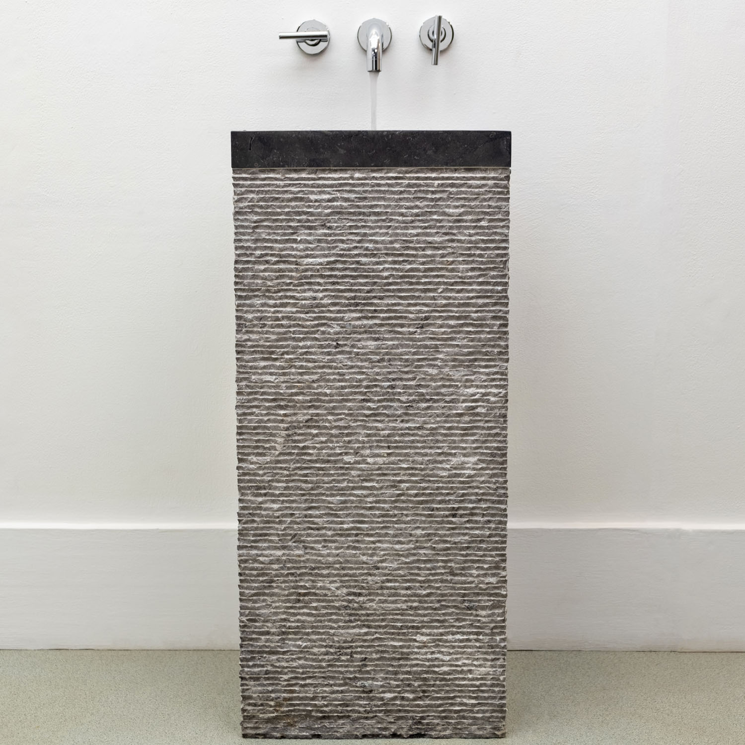 Marble free standing basin,  Marble Pedestal Washbasin, Pedestal Sink, Natural Stone Washbasin, Freestanding Marble washbasin