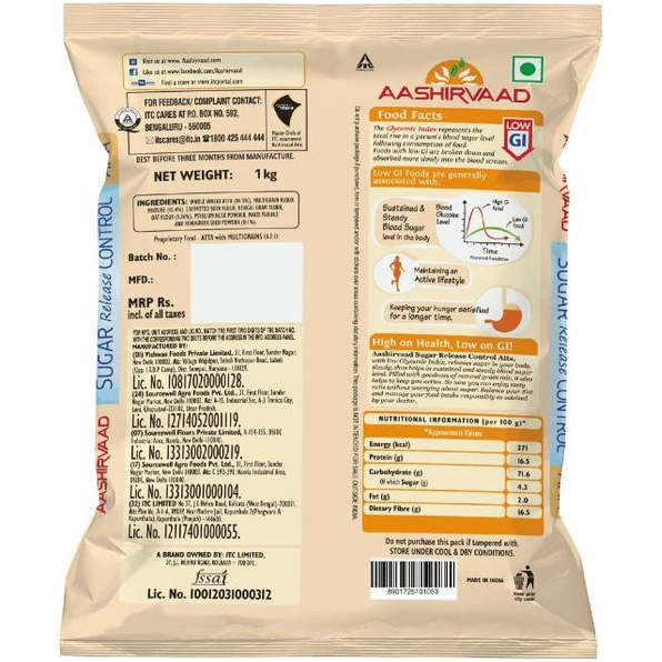 Diabetic Control Roti - 25 Rotis