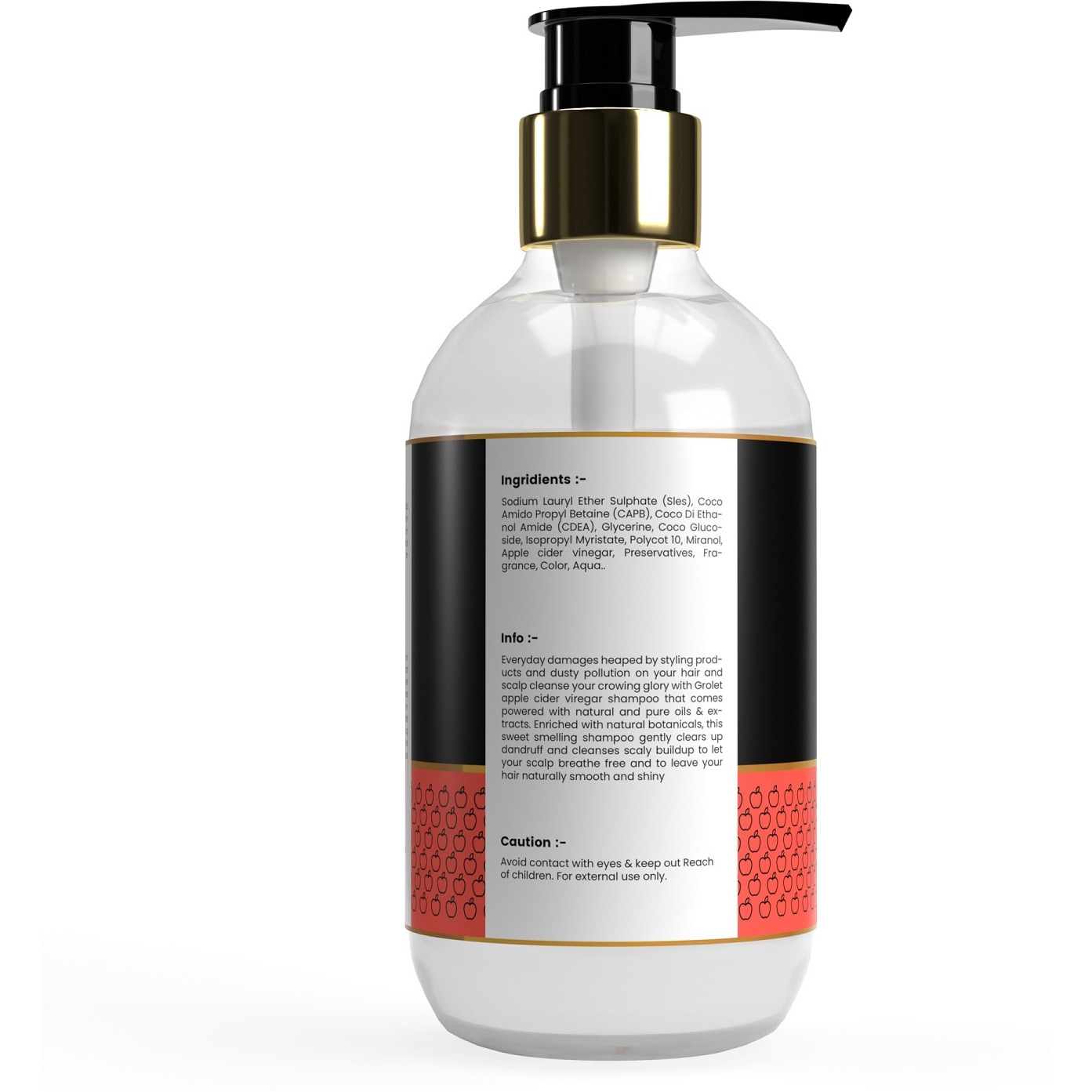 Grolet Apple Cider Vinegar Shampoo