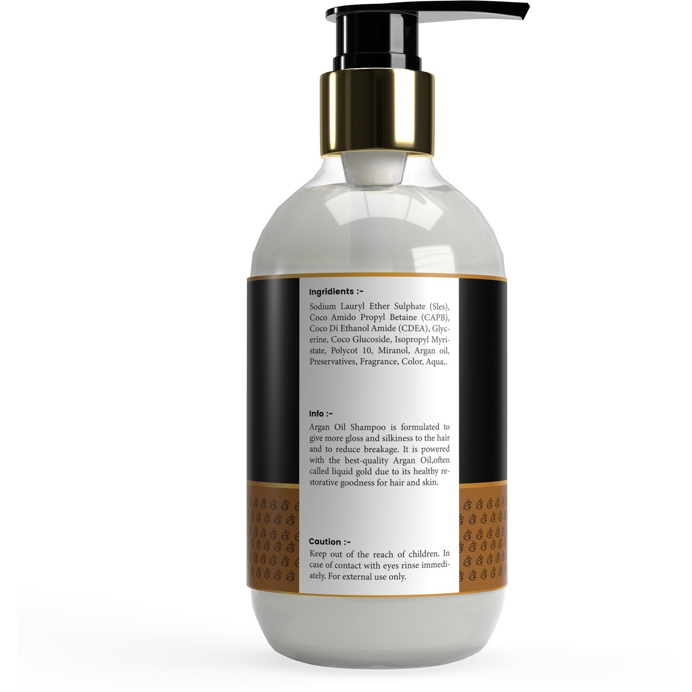 Grolet Argan Oil of Morocco Hydrating Keratin Smooth Shampoo