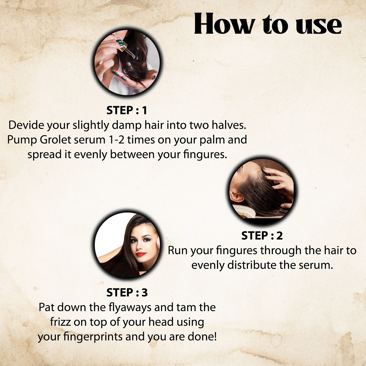 Grolet Damaged Repair Anti Hair Fall Serum  for women