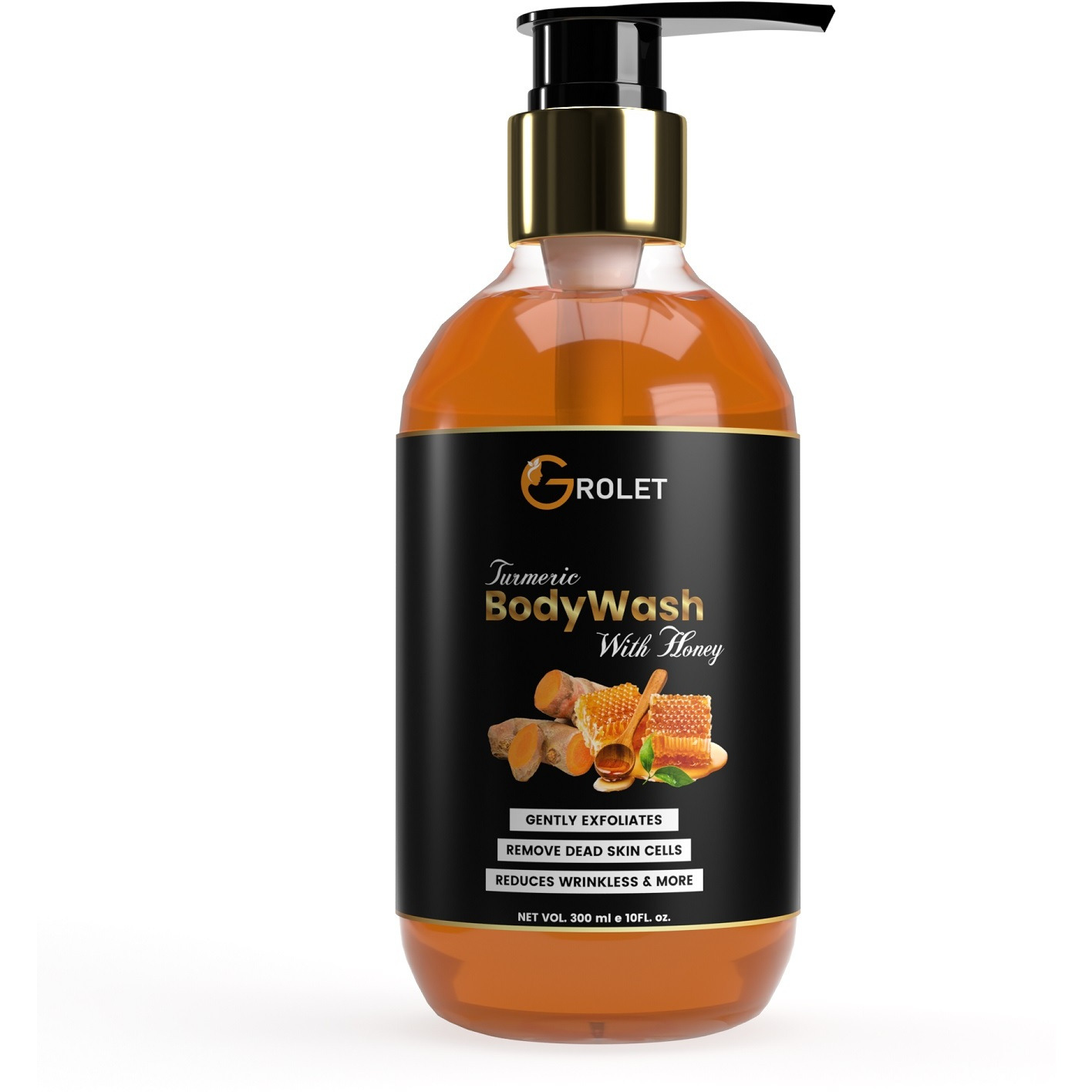 Grolet Turmeric Natural De Tan Body Wash