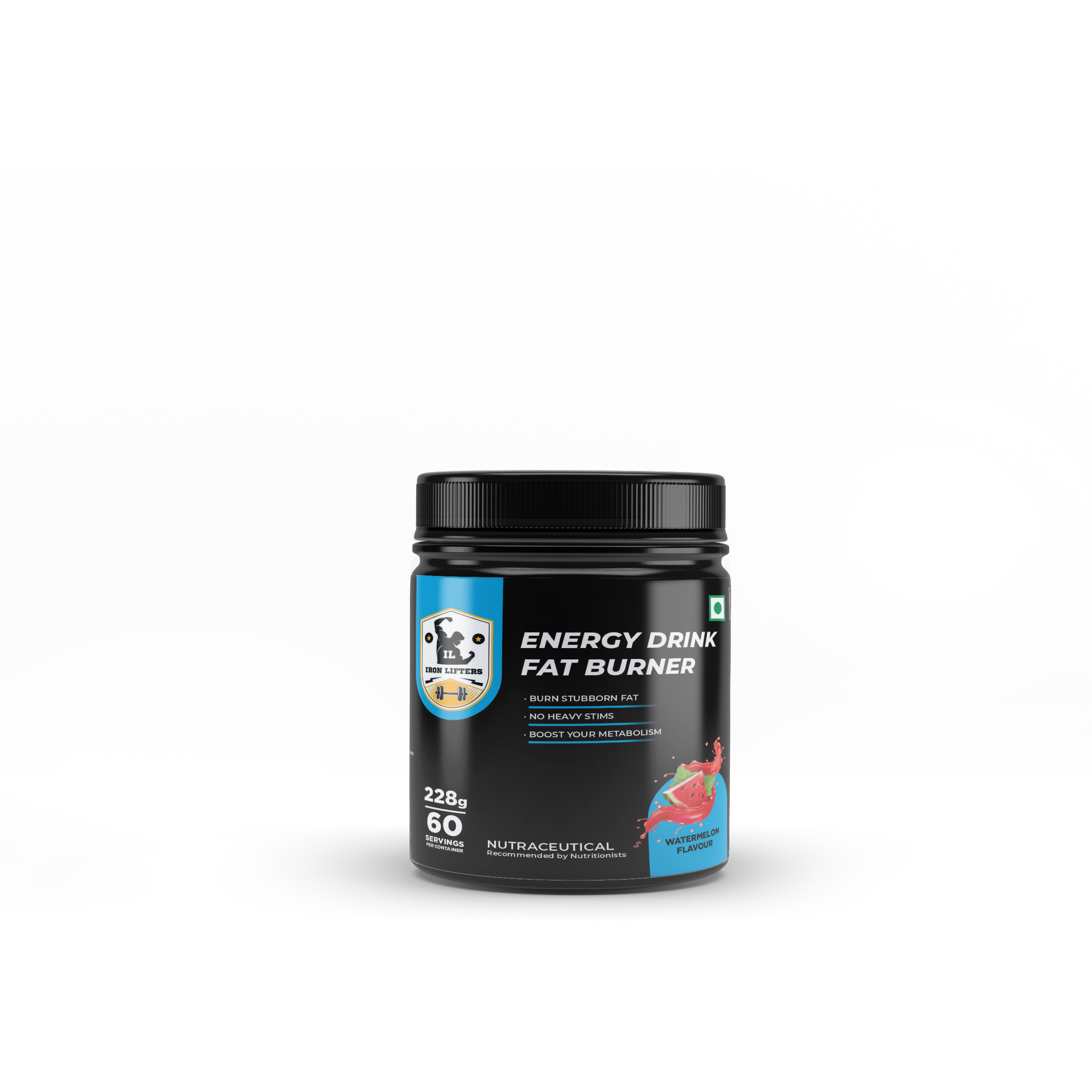 IRON LIFTERS Extra Power Booster Fat Burner (60 Servings)