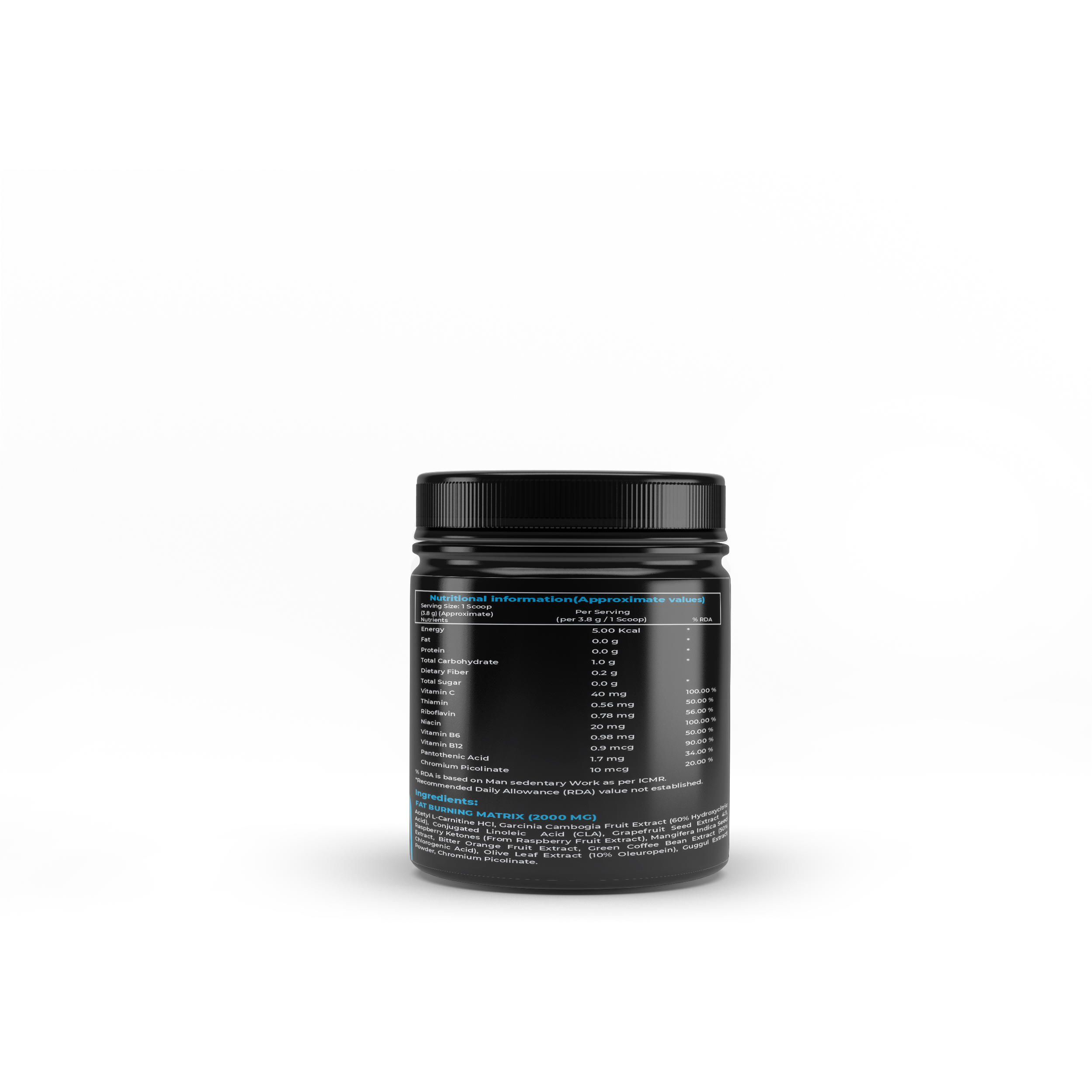 IRON LIFTERS Extra Power Booster Fat Burner (60 Servings)