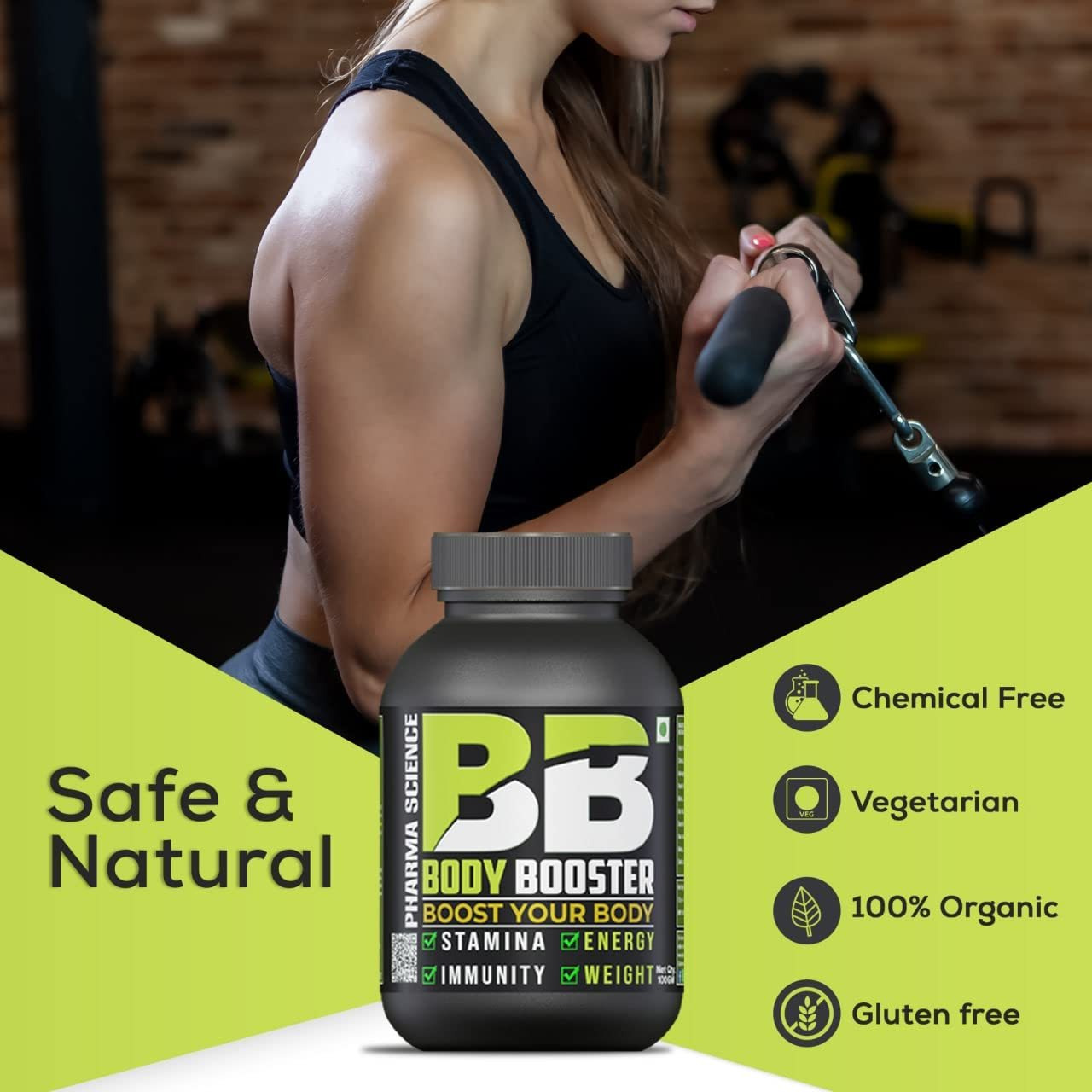 Pharma Science Weight Gainer Protein Powder | Boosts Metabolism | Improved Stamina & Strength -100gm