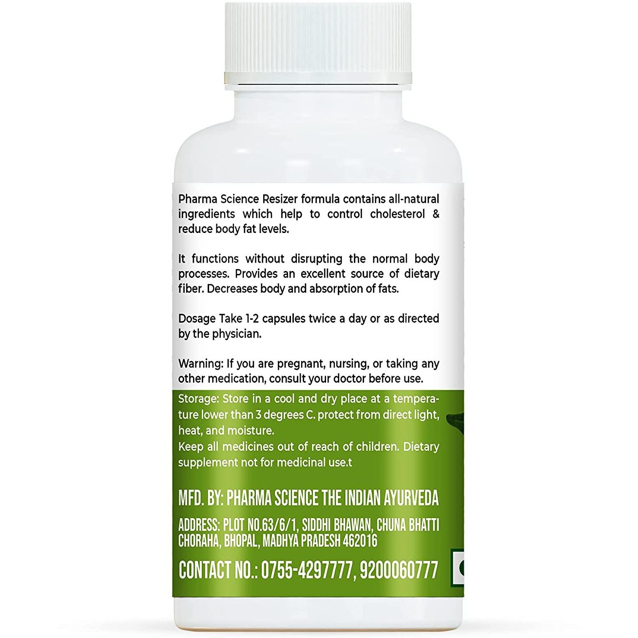 Pharma Science Advanced Weight Loss Fat Burner| Slimming 60 Capsules For Men and Women