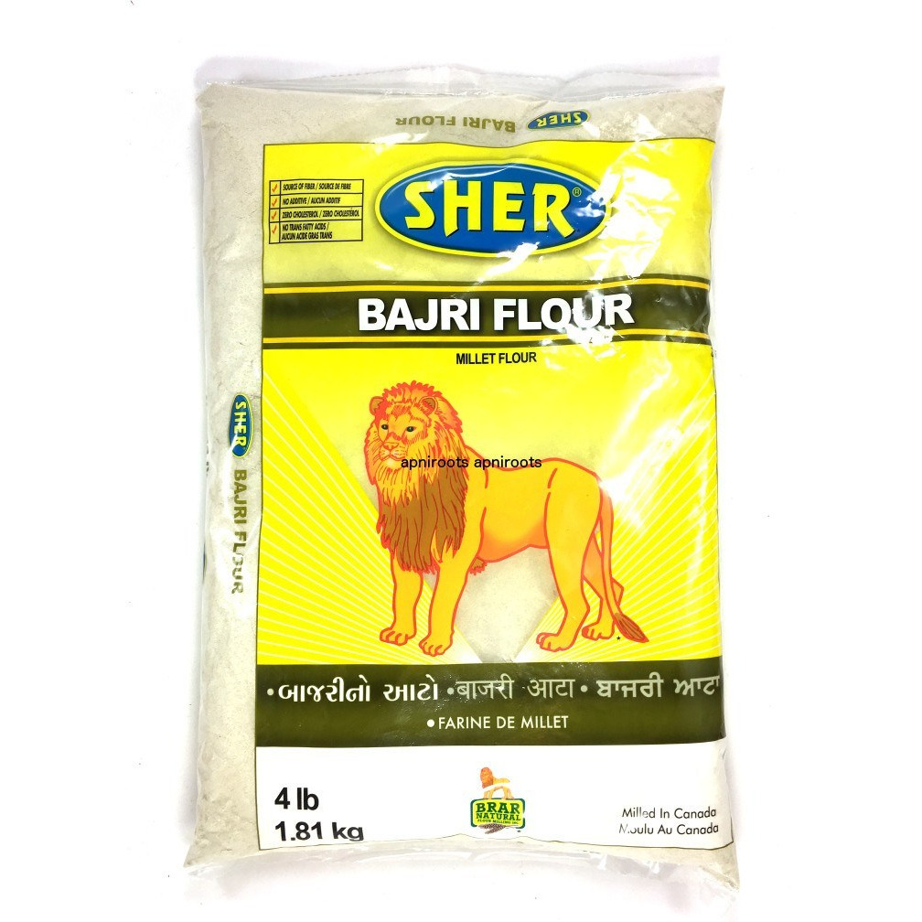 Sher Bajri Flour - 4 Lb (1.81 Kg)