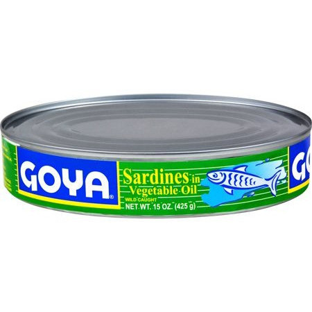 Goya Sardines In Vegetable Oil - 15 Oz