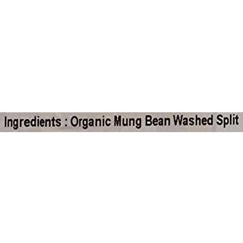 24 Mantra Organic Moong Hulled Split Dal - 4 Lb (1.82 Kg)