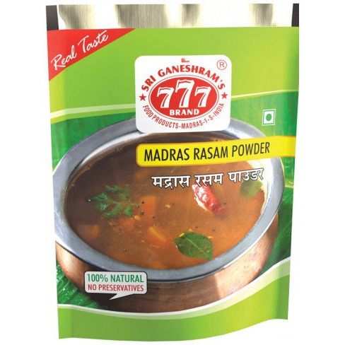 777 Brand Madras Rasam Powder - 17.5 Oz