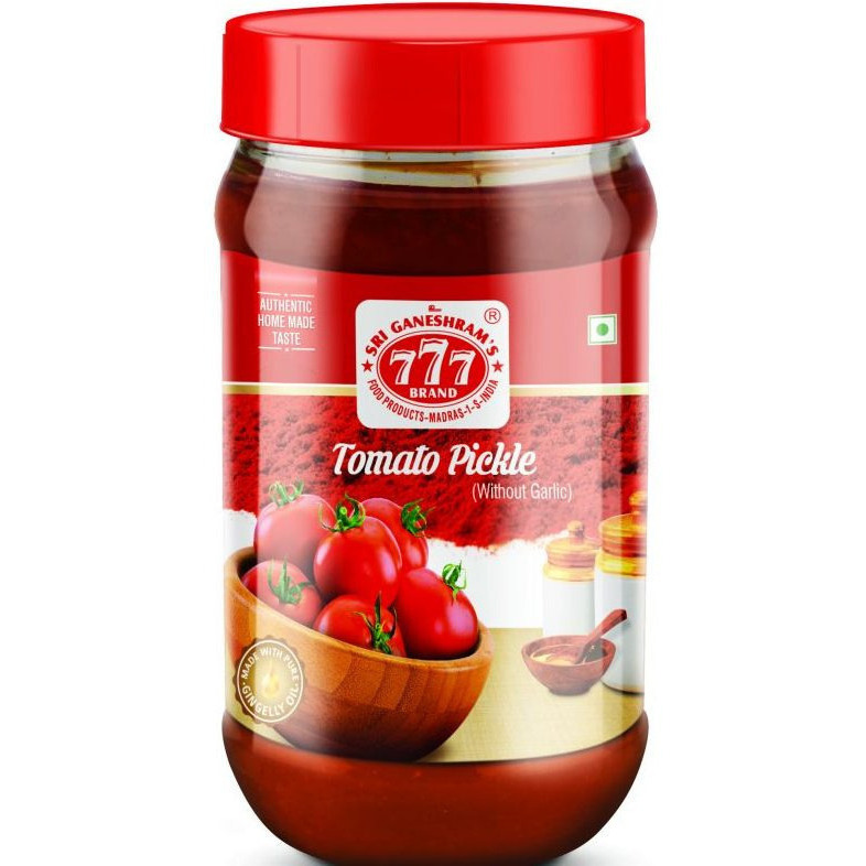 777 Tomato Pickle - 300 Gm (10.5 Oz)