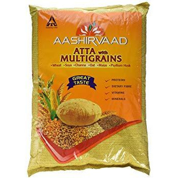 Aashirvaad Multigrain Atta - 10 Lb (4.5 Kg)